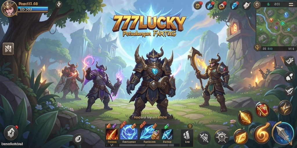 Tampilan menakjubkan dari gameplay ARPG yang seru.
