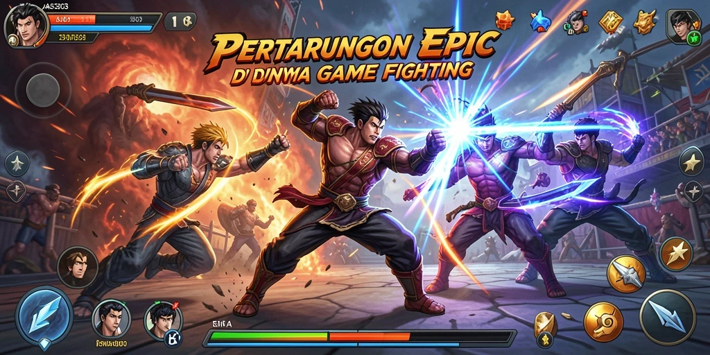 Tampilan penuh aksi dari gameplay ASIA303 yang memukau.